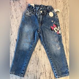 Gap × Disney Toddler Fleece-Lined Just Like Mom Jeans